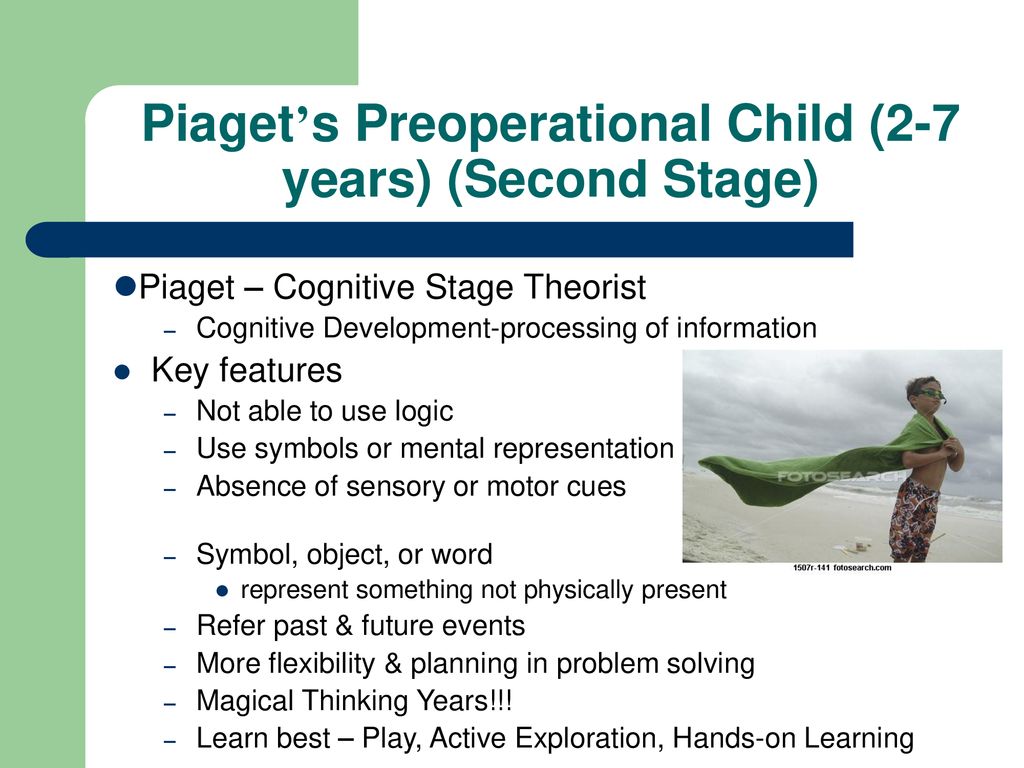Piaget second online stage